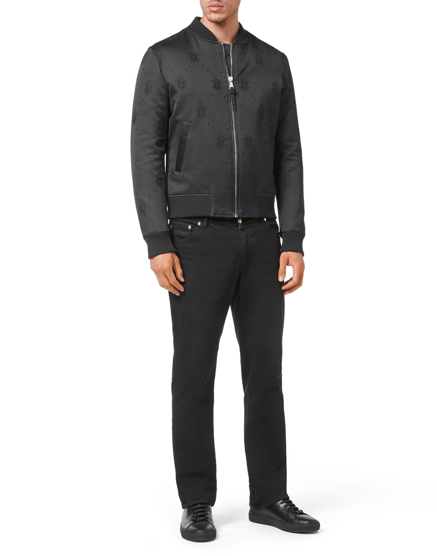 бомбер  из италии вид сбоку