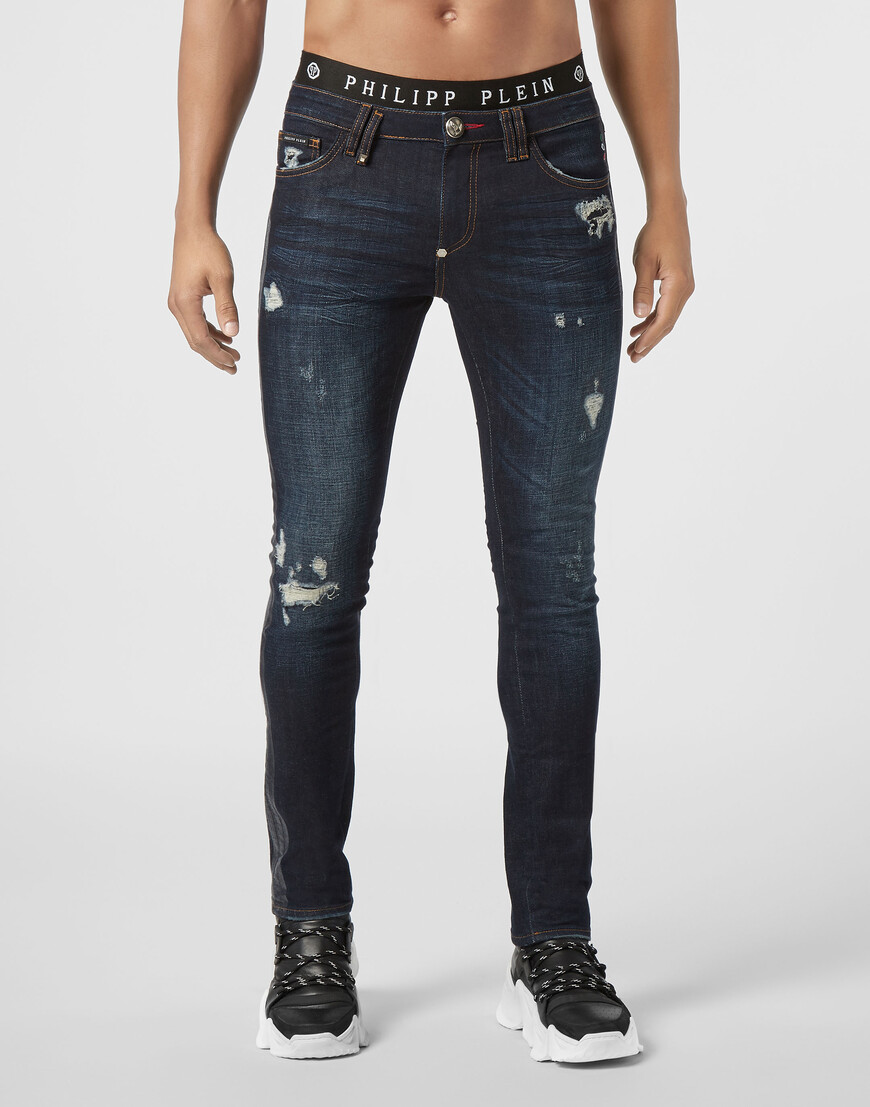 

Джинсы Прямые Philipp Plein, Синий