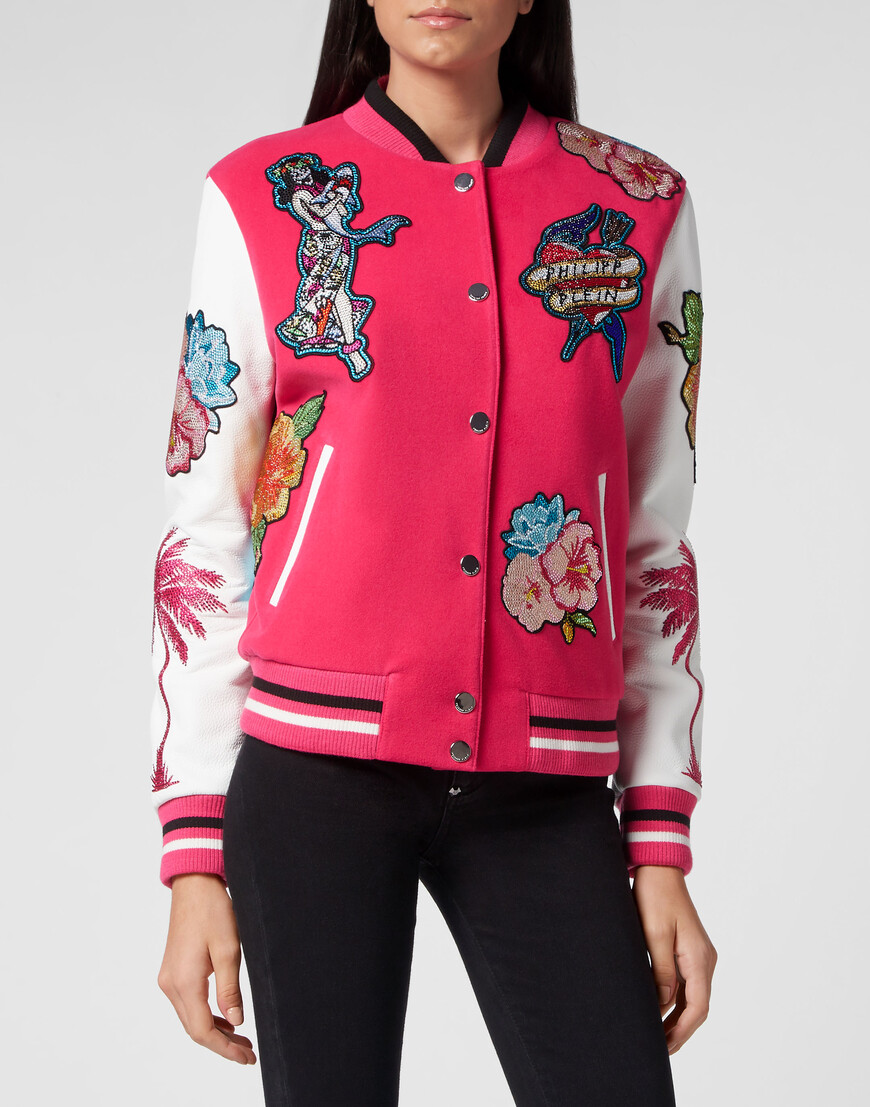 

Бомбер Philipp Plein, Розовый