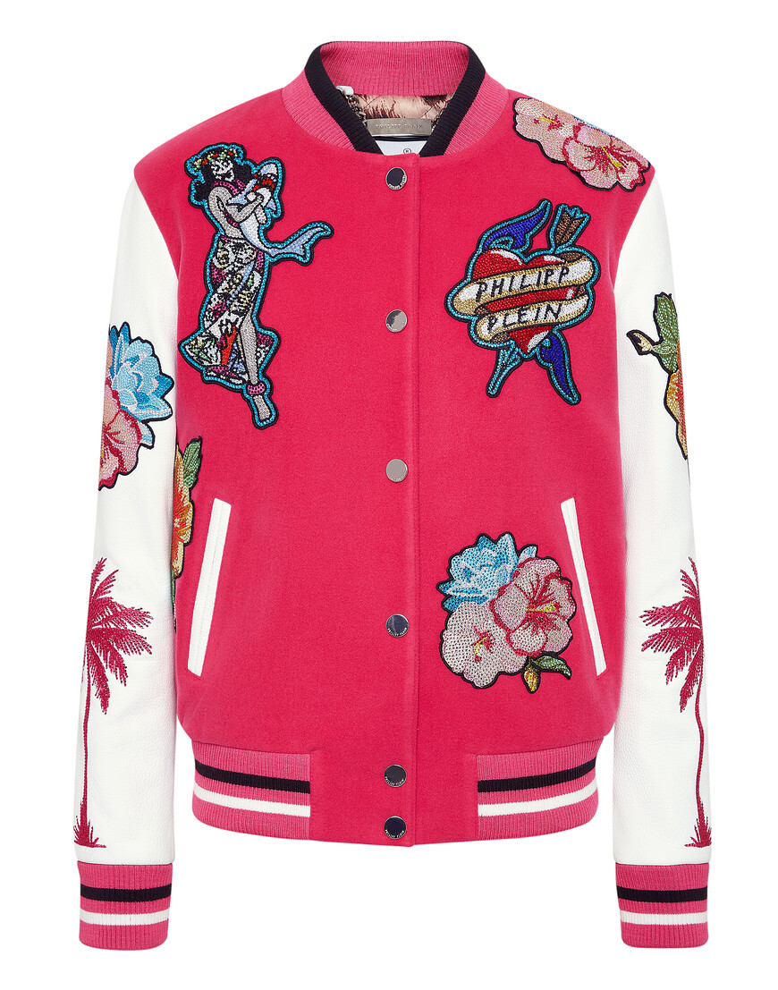 

Бомбер Philipp Plein, Розовый