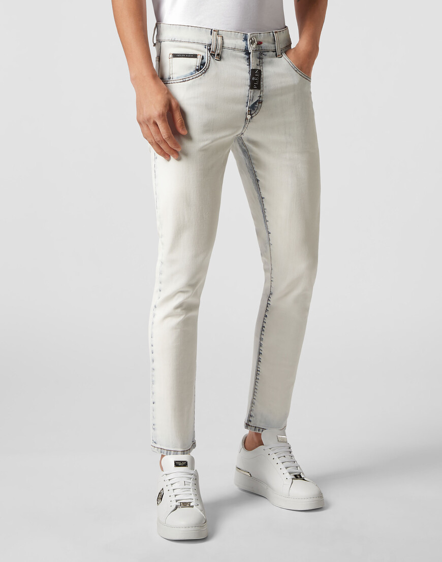 

Скинни Philipp Plein, Голубой