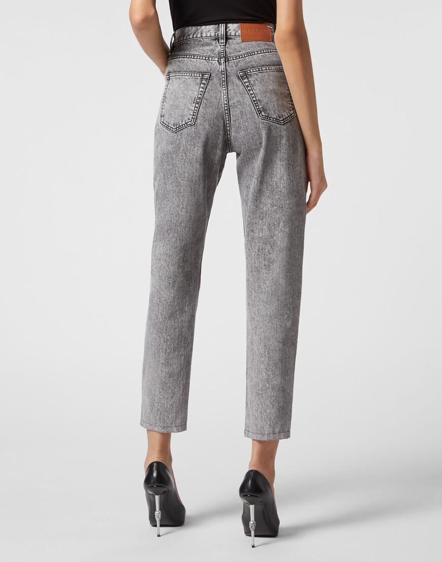 джинсы с высокой посадкой  SACC-WDT2110-PDE004N_13MI купить с доставкой