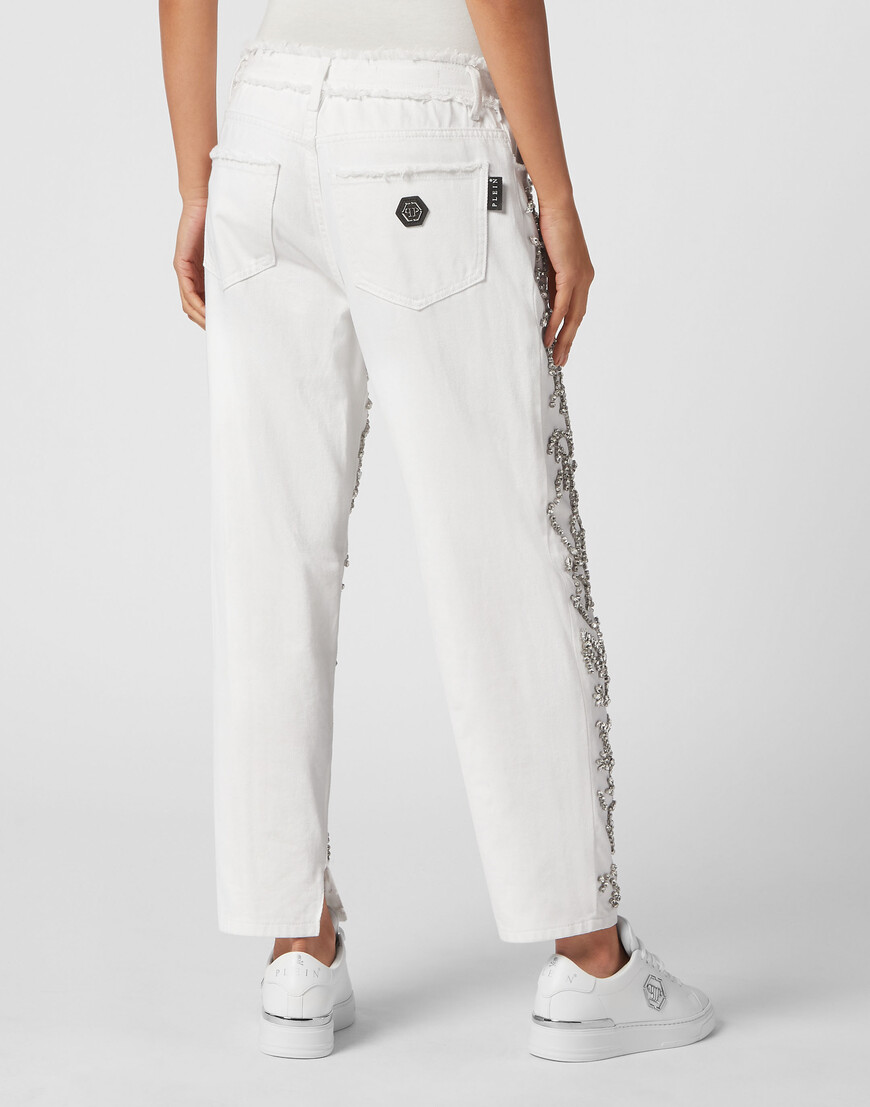 джинсы с высокой посадкой  PACC-WDT2296-PDE004N_01SO купить с доставкой