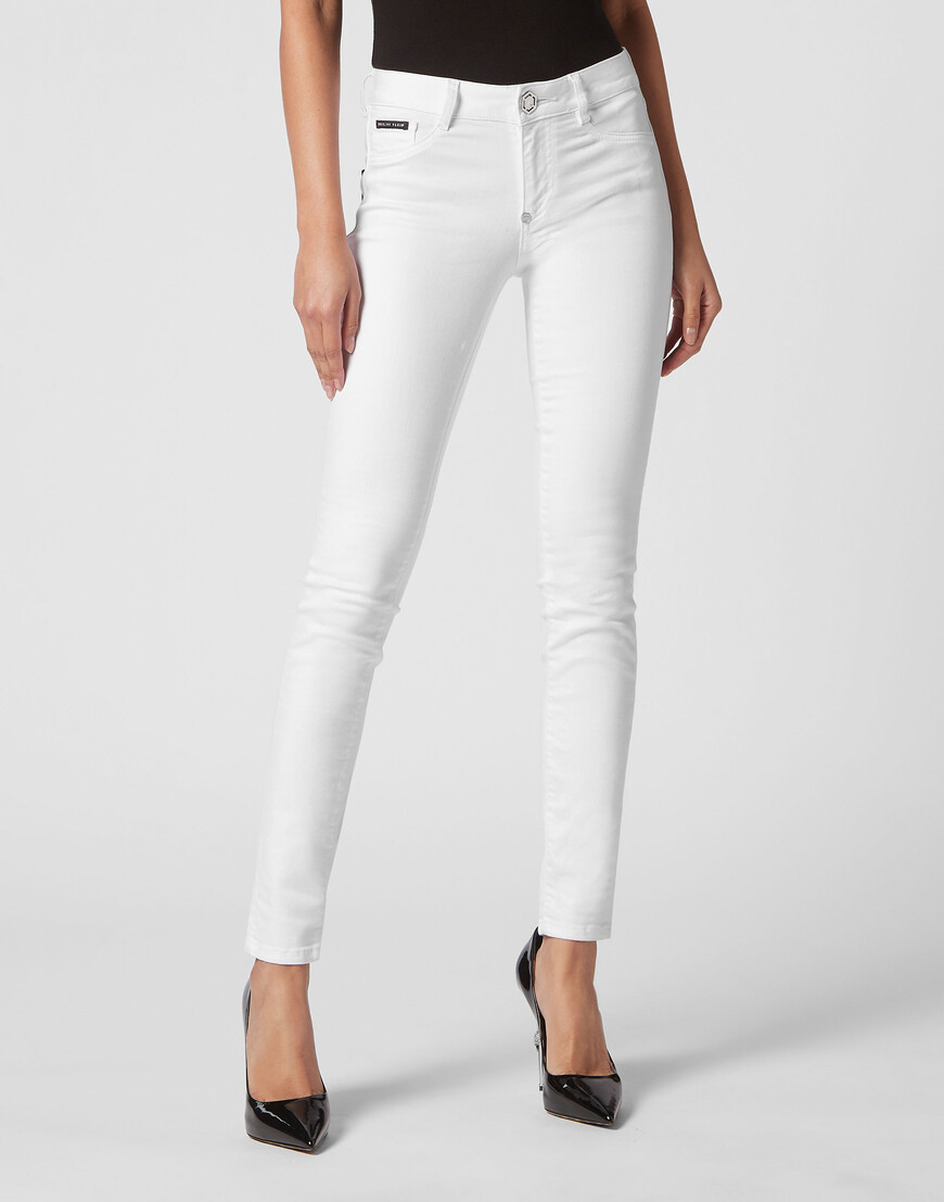 

Скинни Philipp Plein, Белый