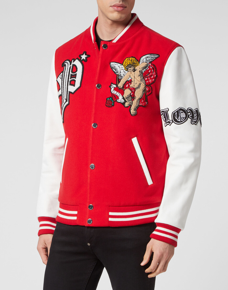 

Бомбер Philipp Plein, Красный
