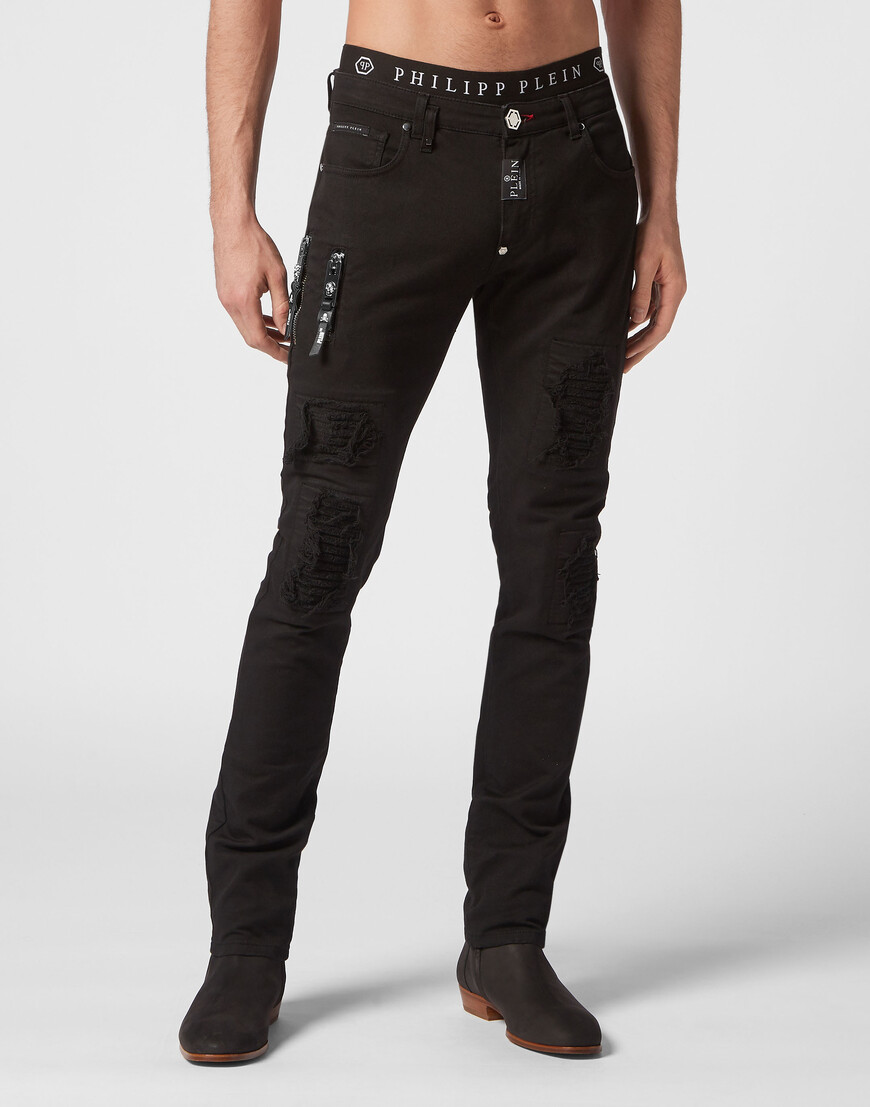

Джинсы Зауженные Philipp Plein, Черный