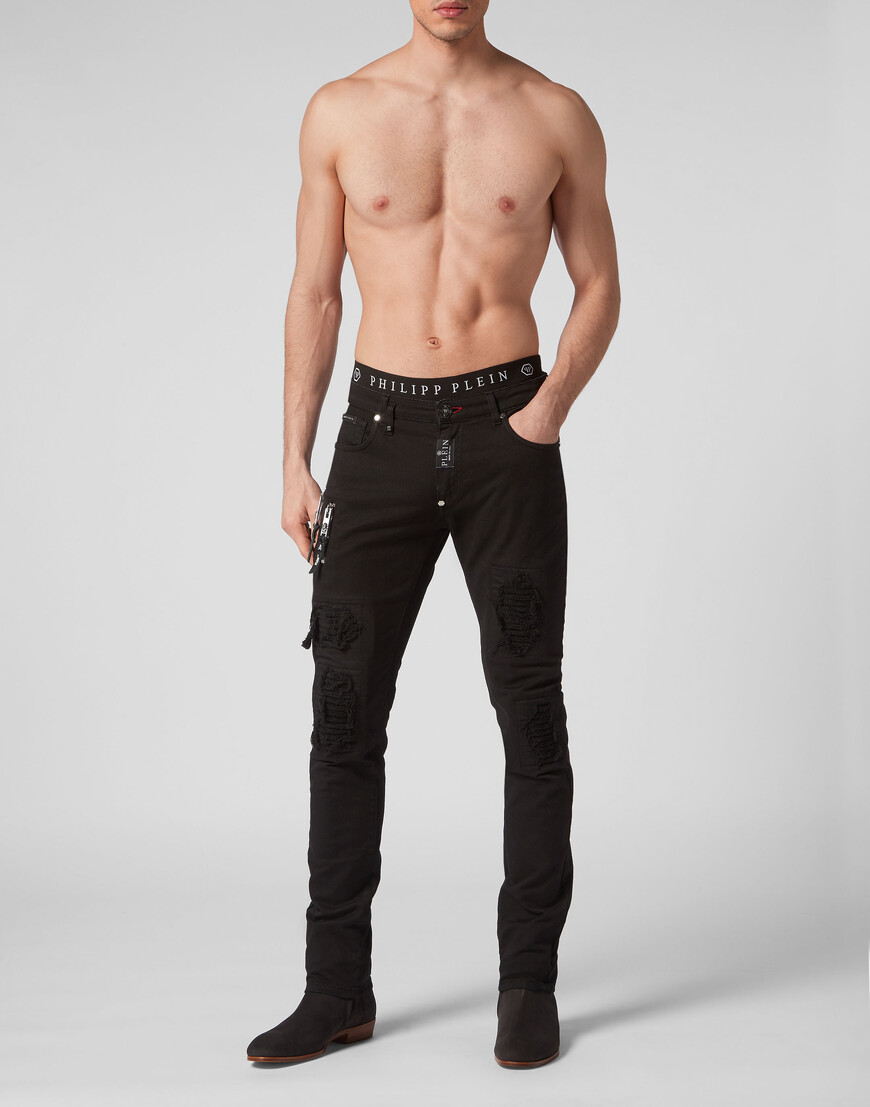 джинсы зауженные  PACC-MDT3525-PDE004N_10BW по низкой цене