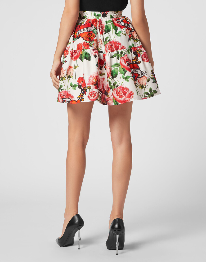 юбка мини  PACC-WRV0466-PTE012N_0121 купить с доставкой