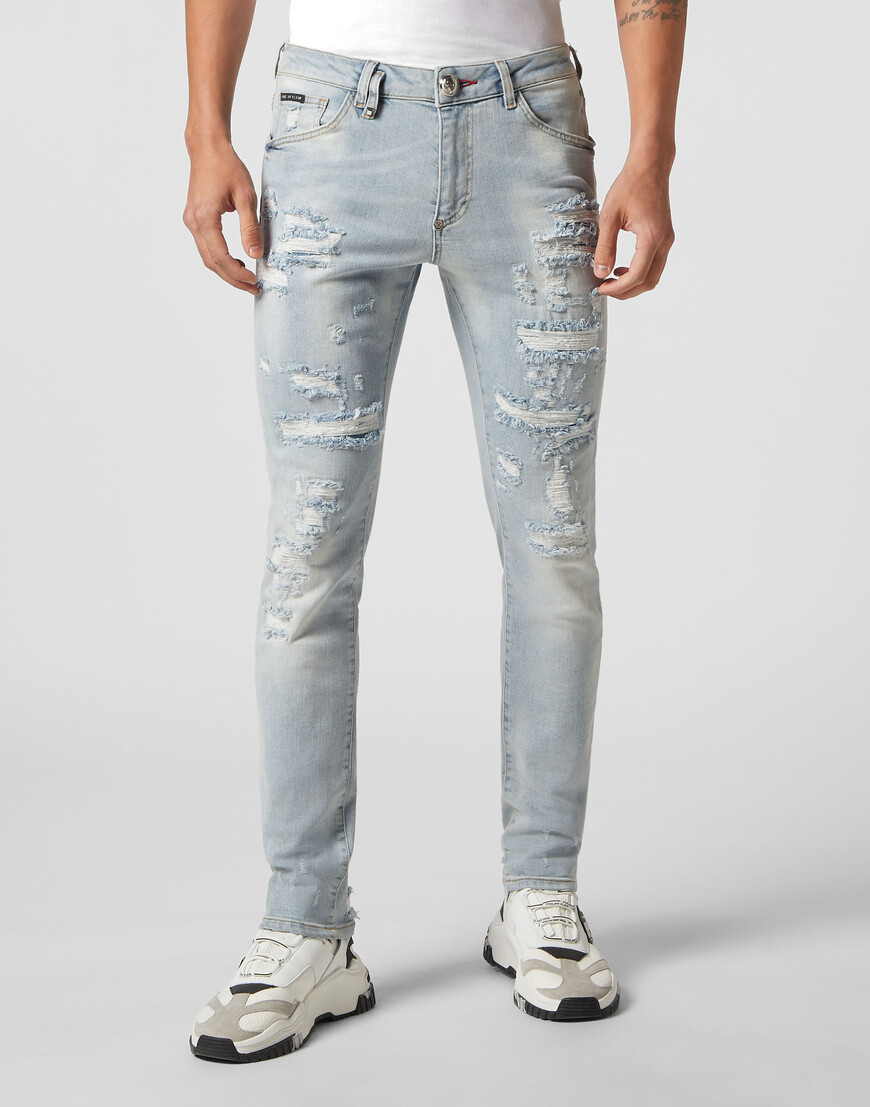

Джинсы Зауженные Philipp Plein, Голубой
