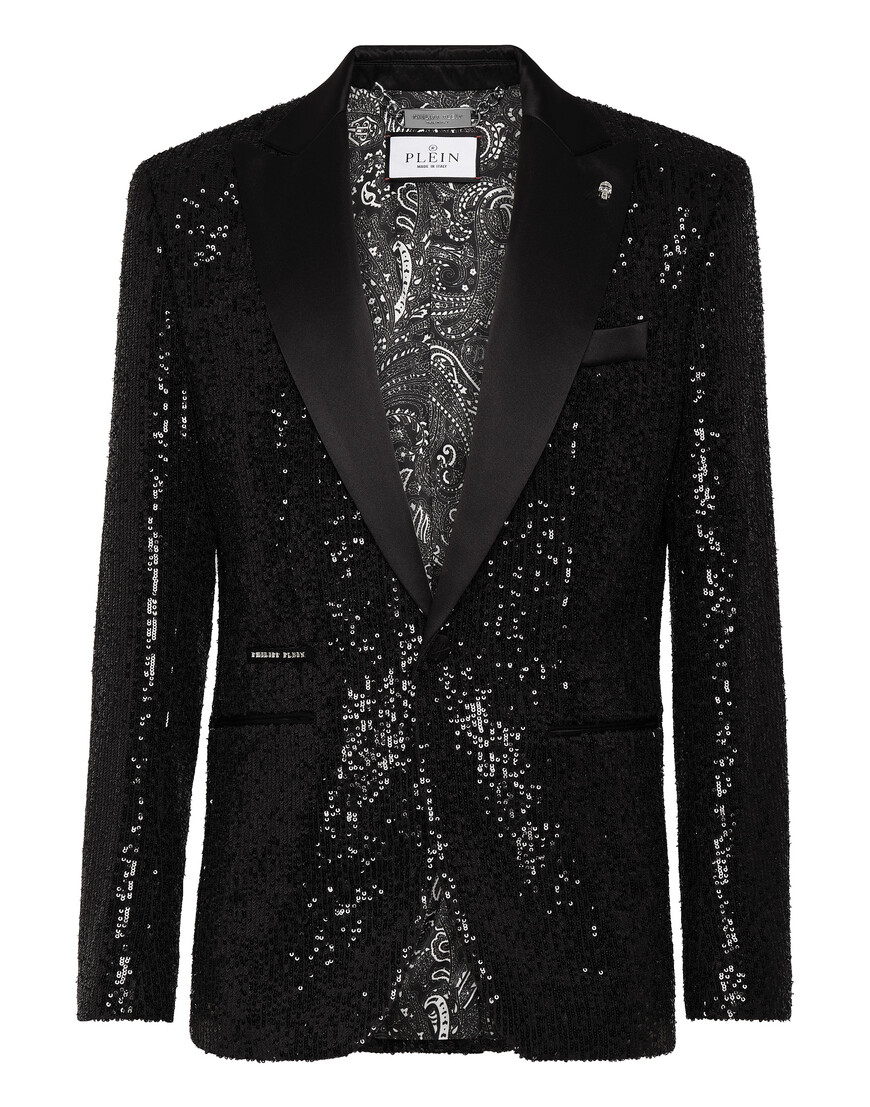 пиджак классический philipp plein от известного бренда по акции