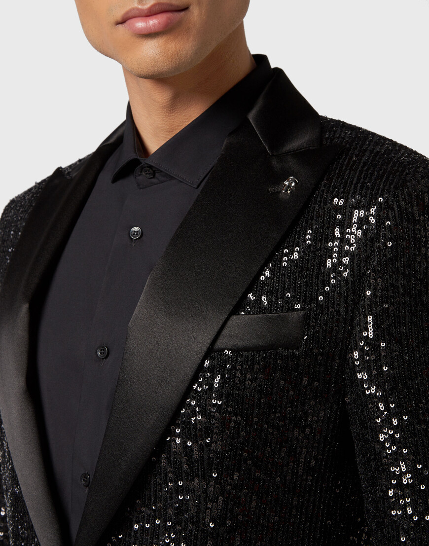 пиджак классический philipp plein из проверенных материалов со скидкой