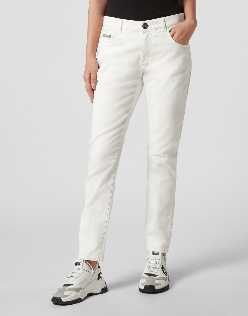 джинсы бойфренды  FACC-WDT2382-PDE004N_01SI фотография