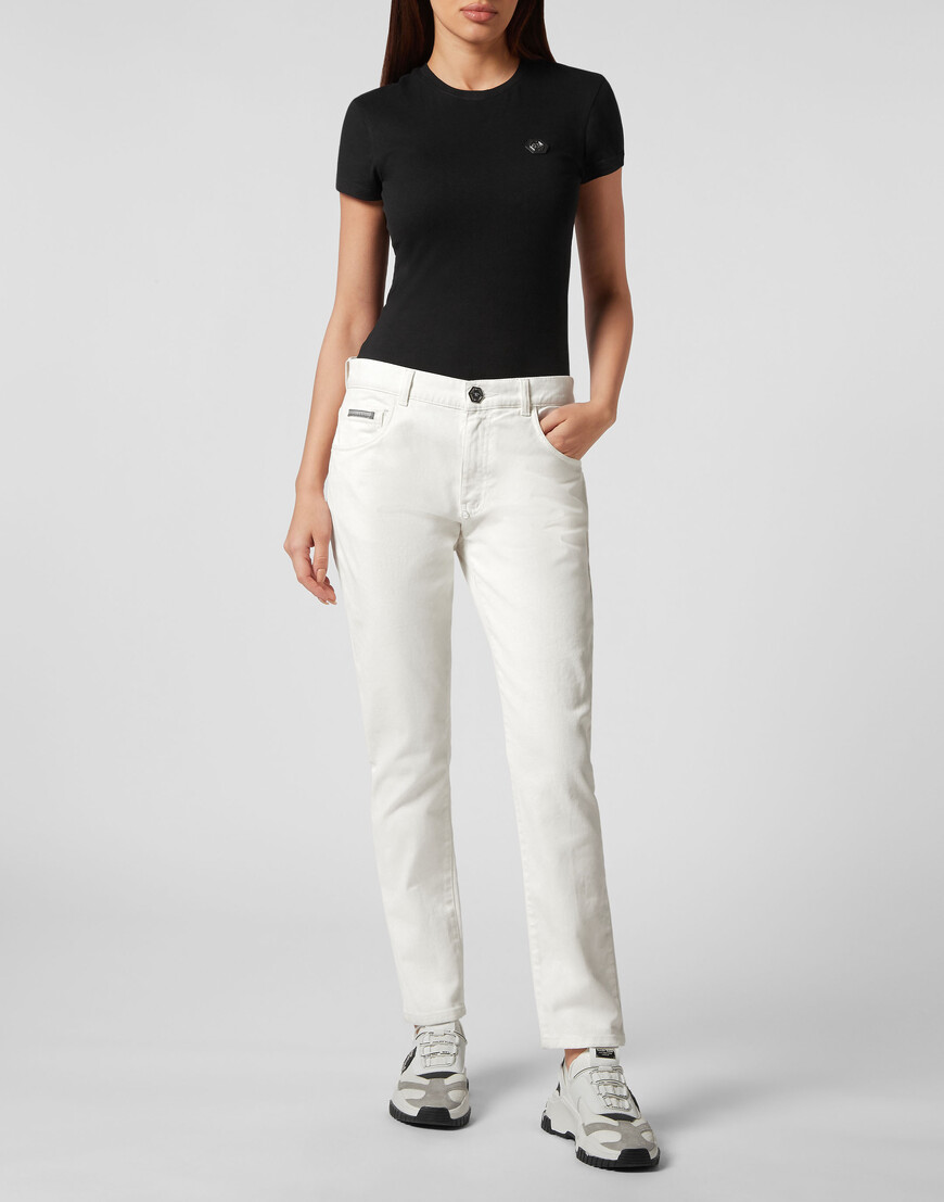 джинсы бойфренды  FACC-WDT2382-PDE004N_01SI по низкой цене