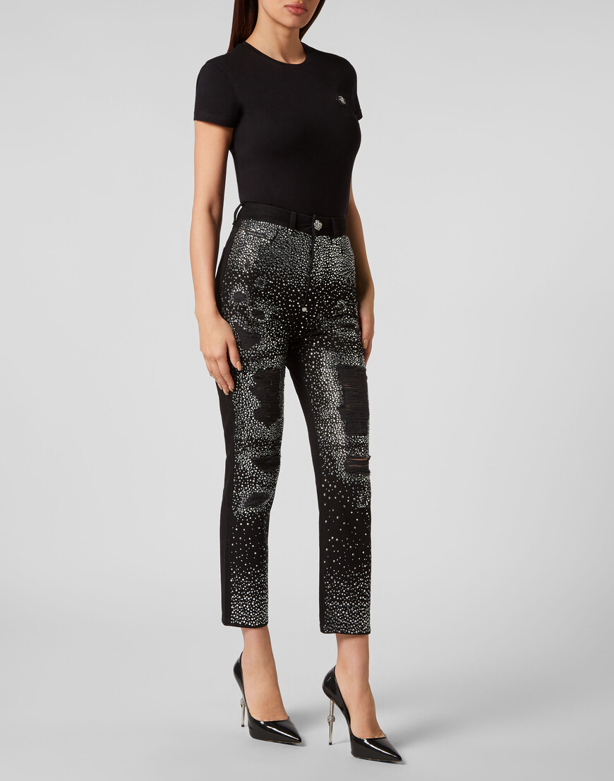 

Джинсы Бойфренды Philipp Plein, Черный