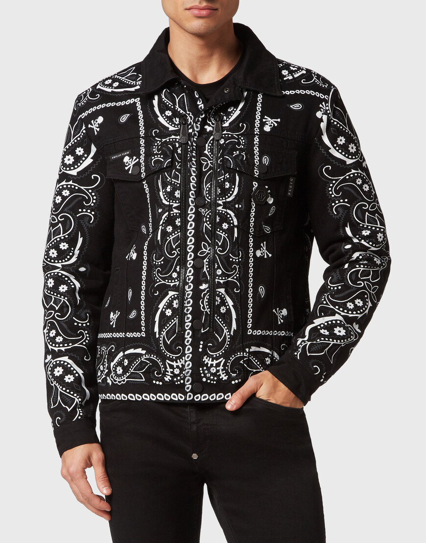 

Джинсовая Куртка Philipp Plein, Черный