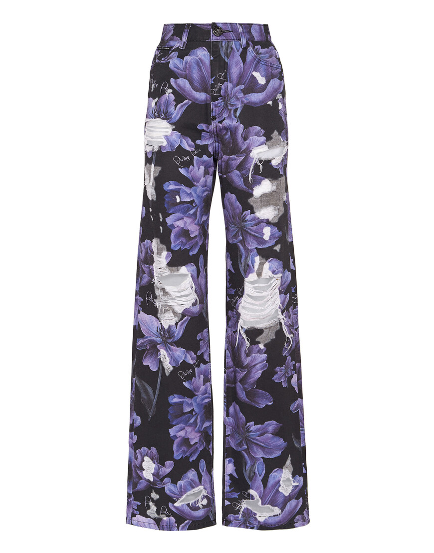 широкие джинсы  AACC-WDT2411-PDE004N_02 по акции