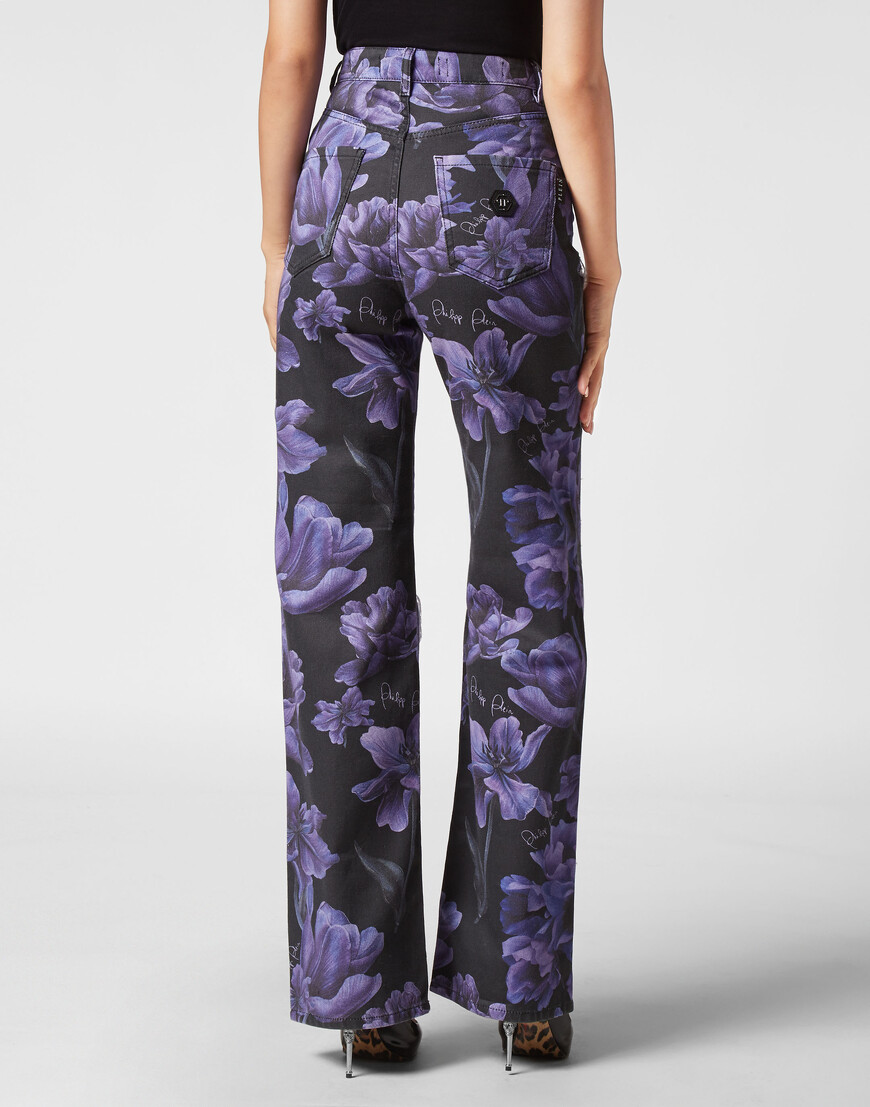 широкие джинсы  AACC-WDT2411-PDE004N_02 купить с доставкой