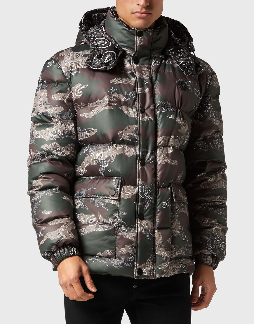 

Пуховик Philipp Plein, Хаки