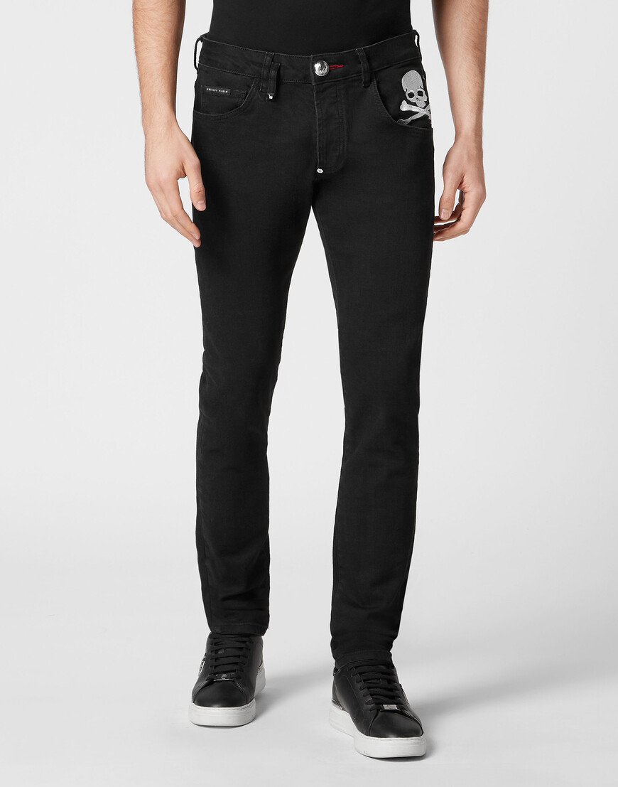 

Джинсы Прямые Philipp Plein, Черный