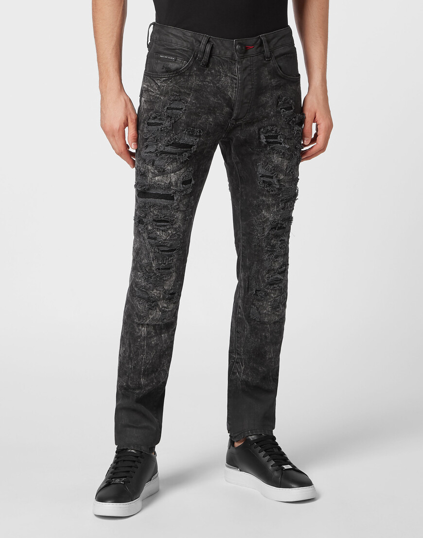 

Джинсы Прямые Philipp Plein, Черный