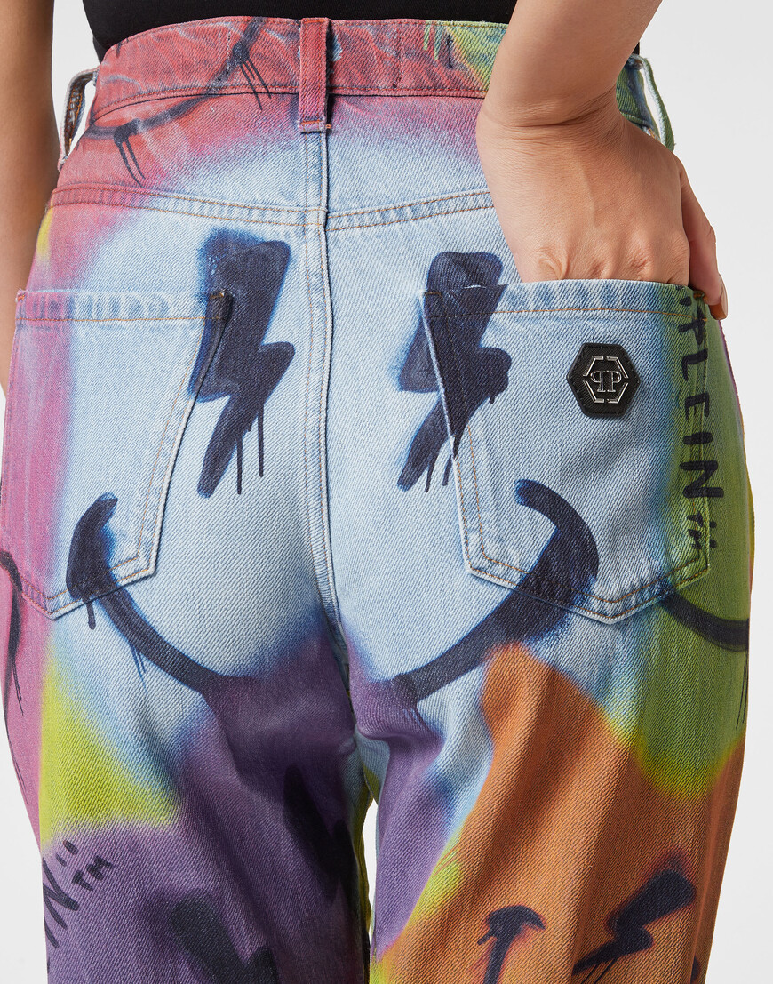 джинсы прямые  SADC-WDT2449-PDE004N_21 со скидкой