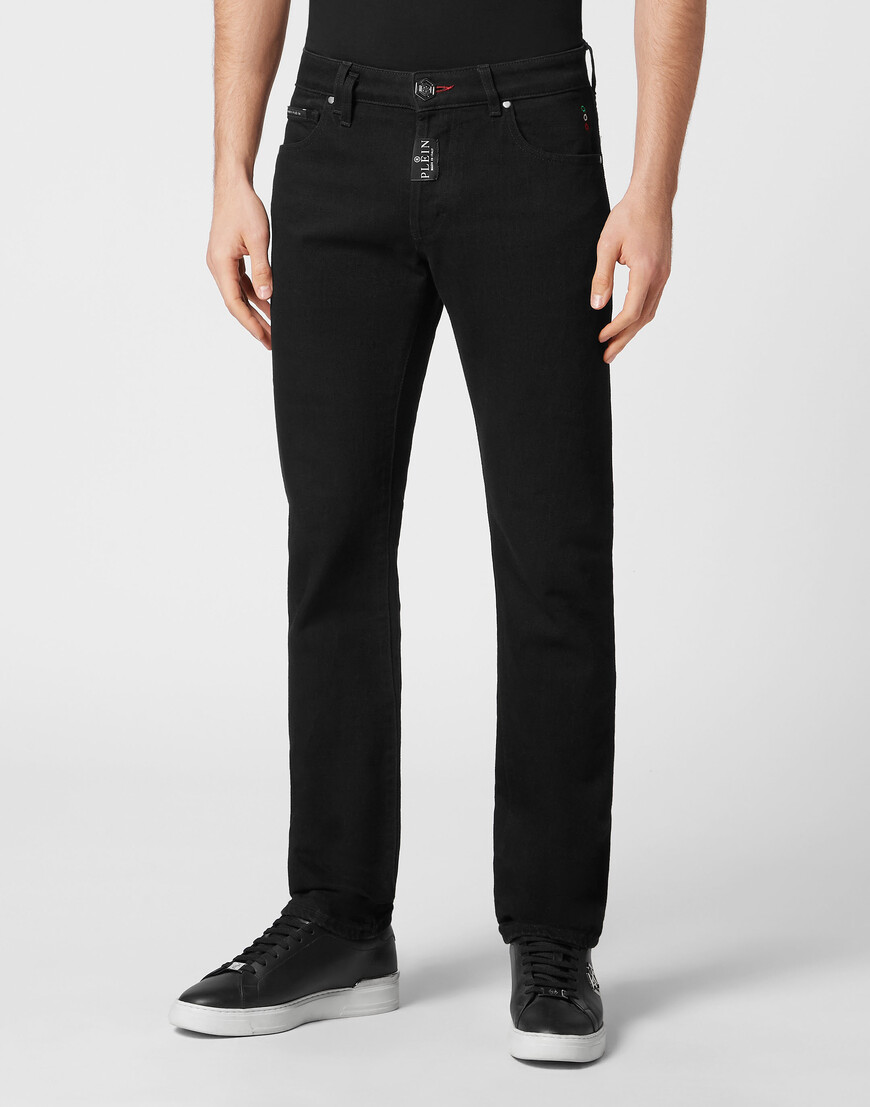 

Джинсы Прямые Philipp Plein, Белый