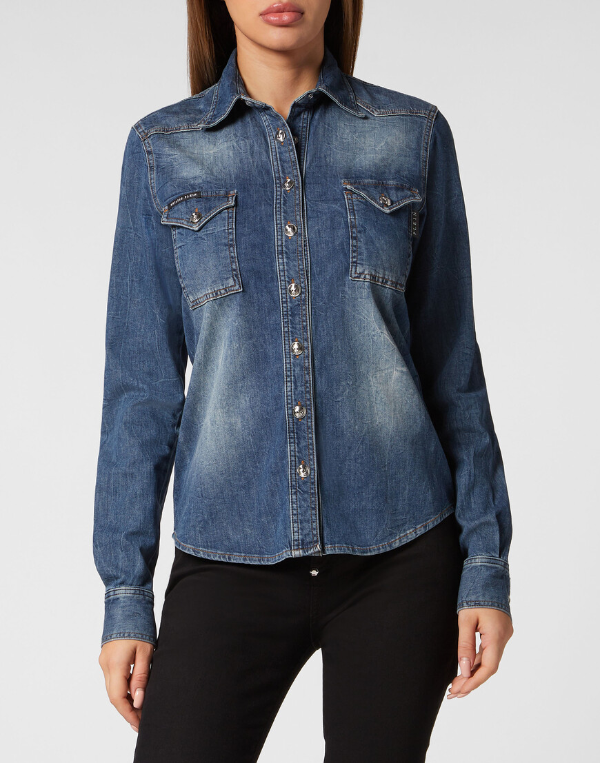 рубашка  PADC-WDP0063-PDE004N_8FLB фотография