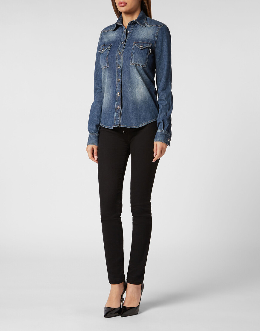 рубашка  PADC-WDP0063-PDE004N_8FLB по низкой цене