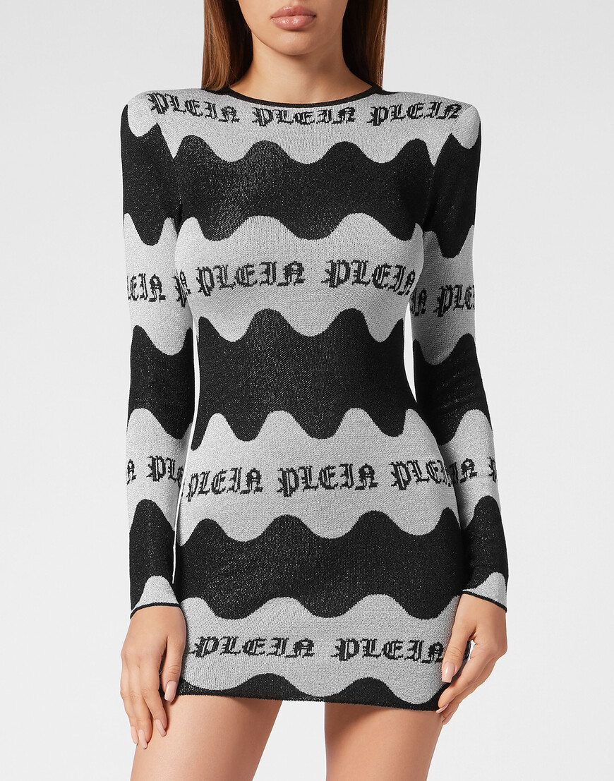 трикотажное платье  PADC-WKG0389-PKN002N_02 фотография