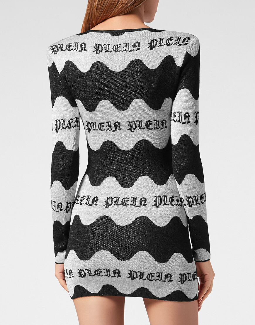 трикотажное платье  PADC-WKG0389-PKN002N_02 купить с доставкой