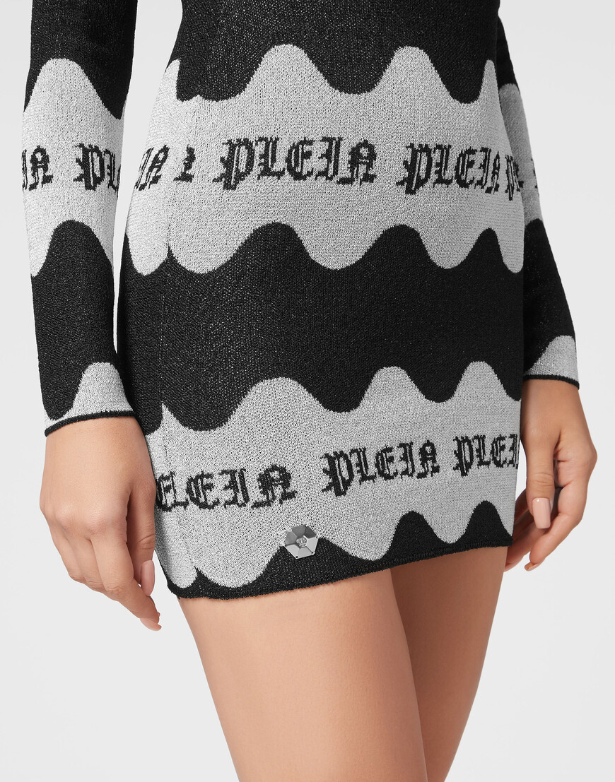 трикотажное платье  PADC-WKG0389-PKN002N_02 со скидкой