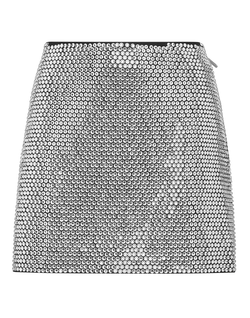 юбка мини  PADC-WLV0093-PLE010N_60 по акции