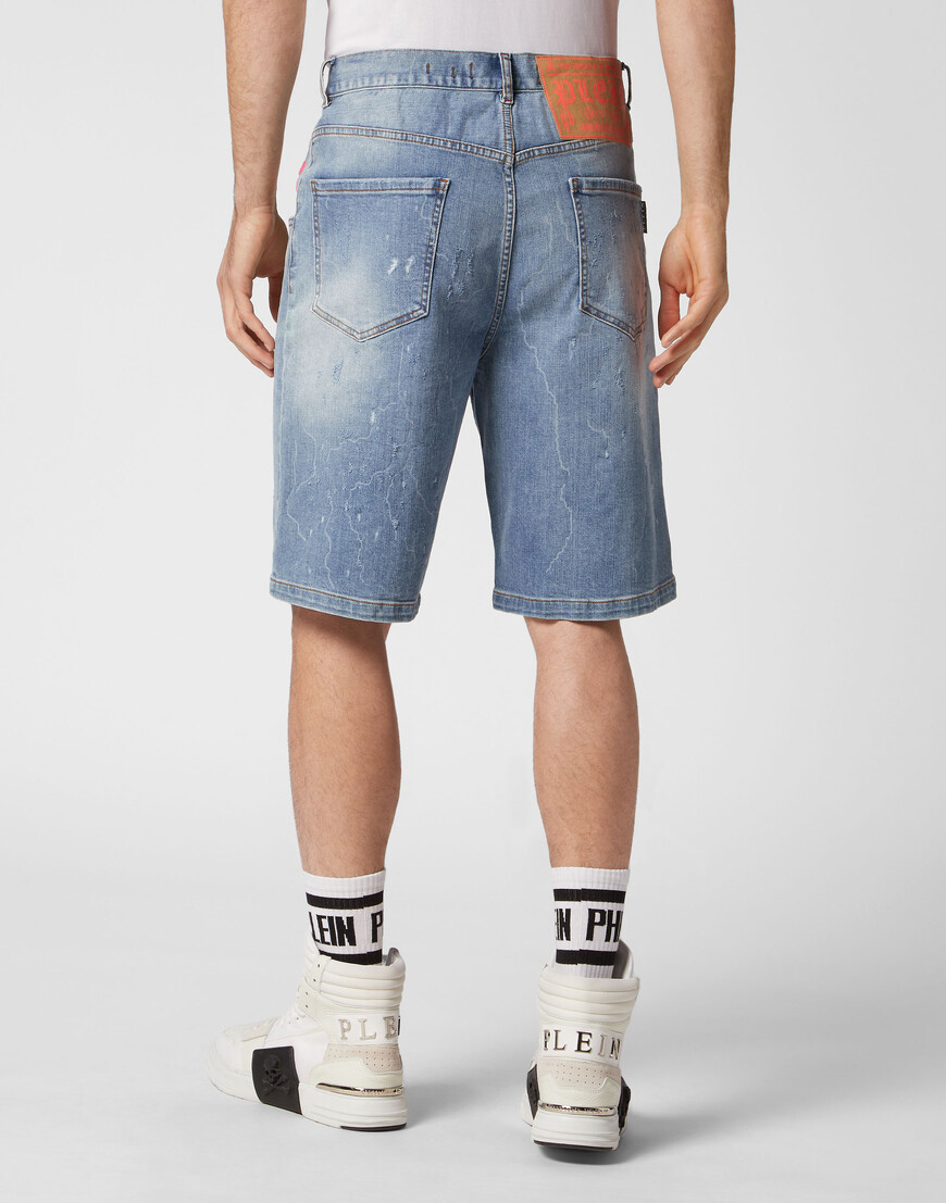 шорты philipp plein - качественный продукт купить с доставкой