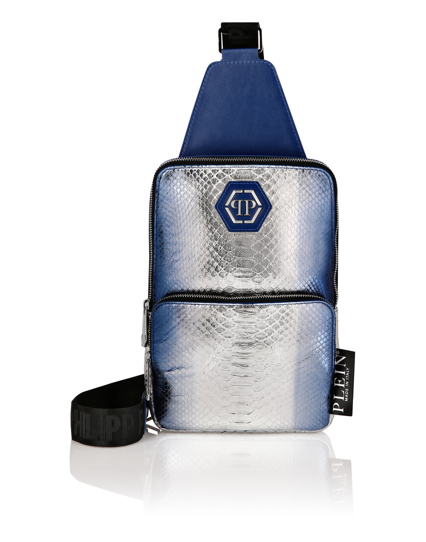 

Борсетка Philipp Plein, Серебряный