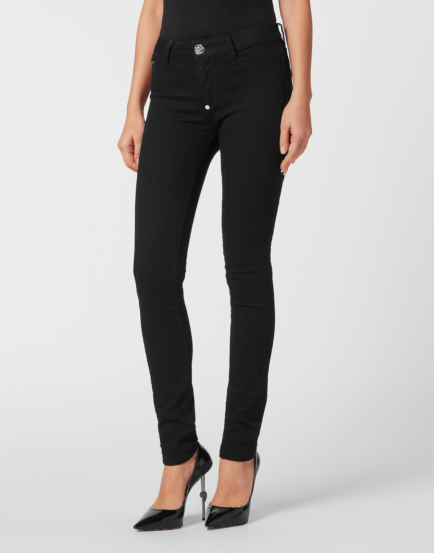 

Джинсы Прямые Philipp Plein, Черный