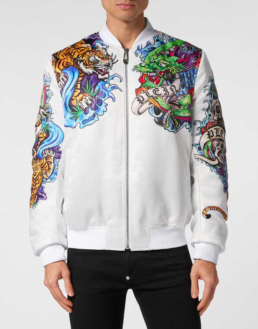 

Бомбер Philipp Plein, Белый