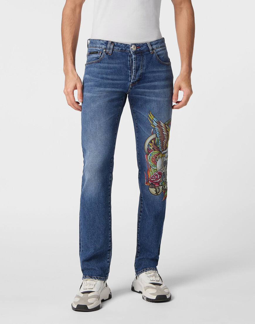 джинсы прямые  FADC-MDT3783-PDE004N_7CO фотография