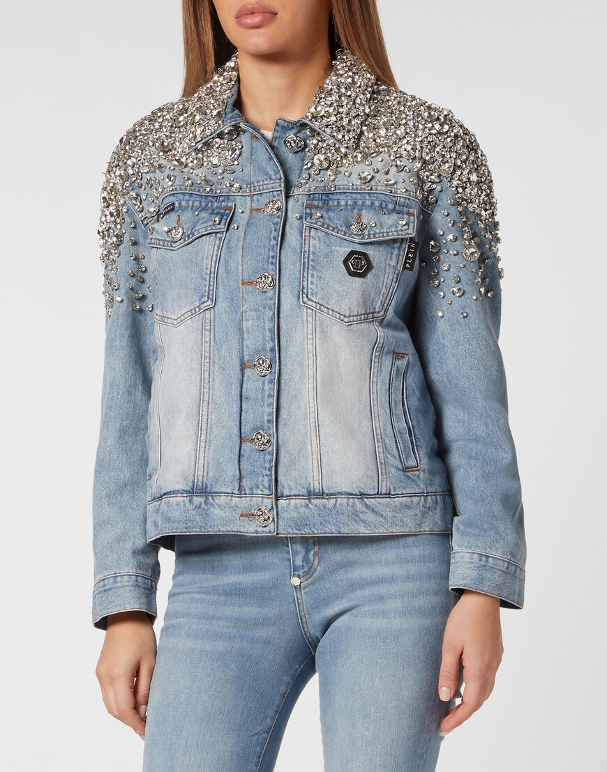

Джинсовая Куртка Philipp Plein, Серый
