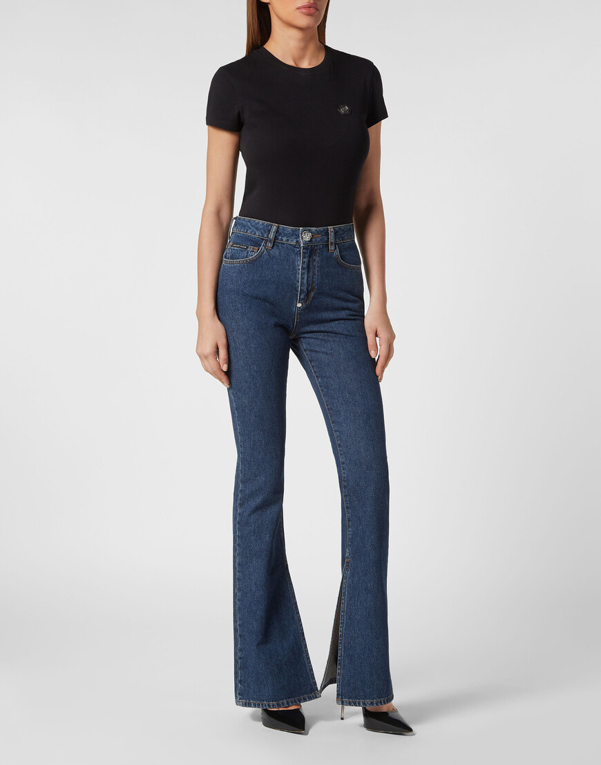 джинсы клеш  FADC-WDT2590-PDE004N_07DP по низкой цене