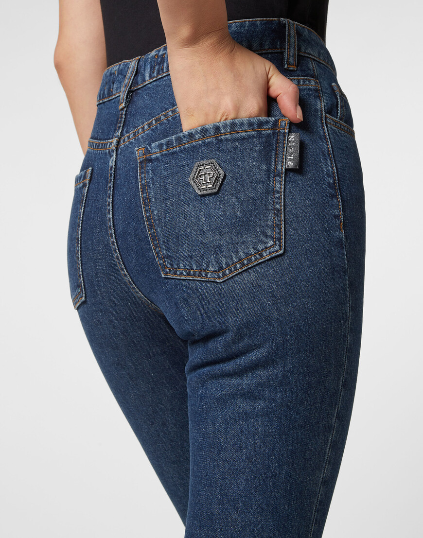 джинсы клеш  FADC-WDT2590-PDE004N_07DP со скидкой