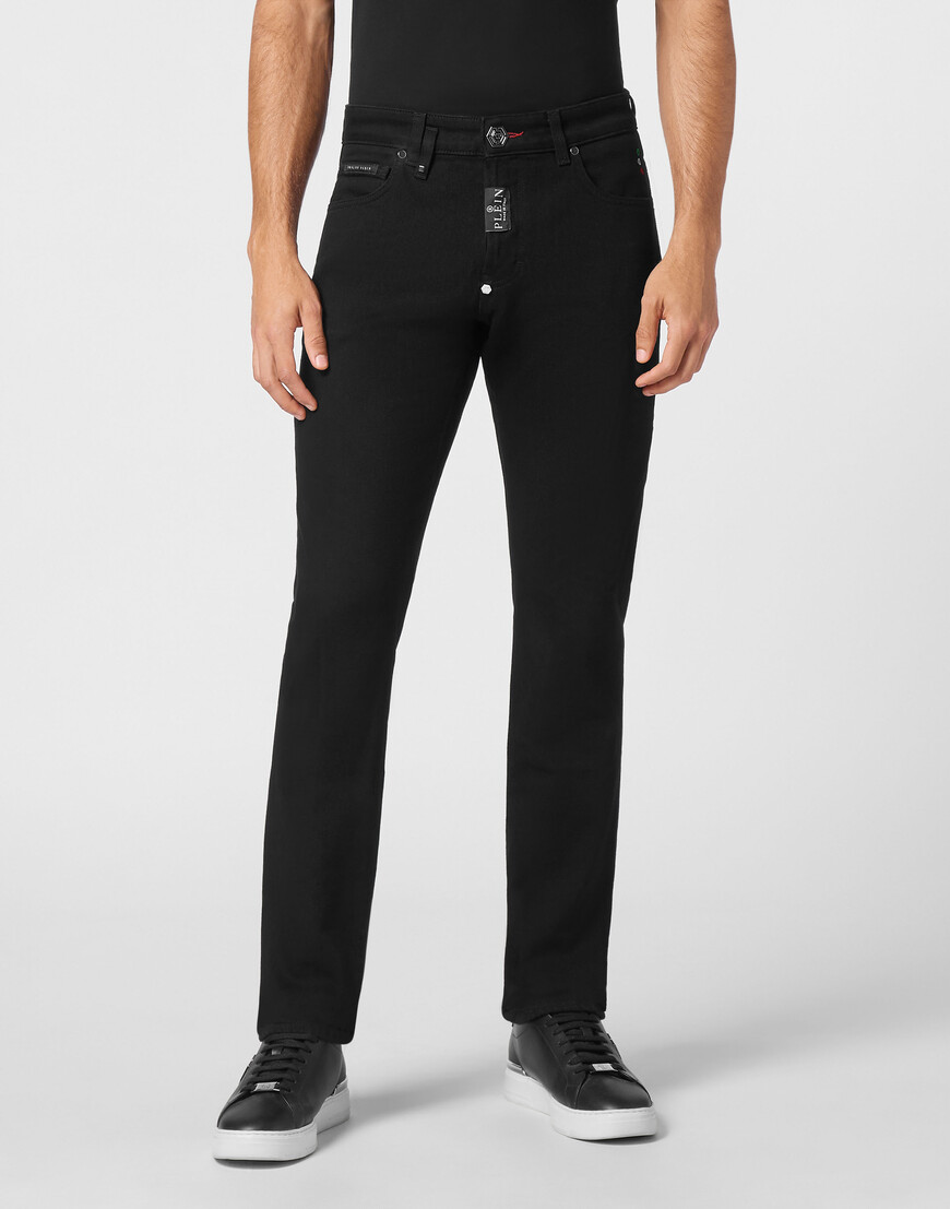 

Джинсы Прямые Philipp Plein, Белый