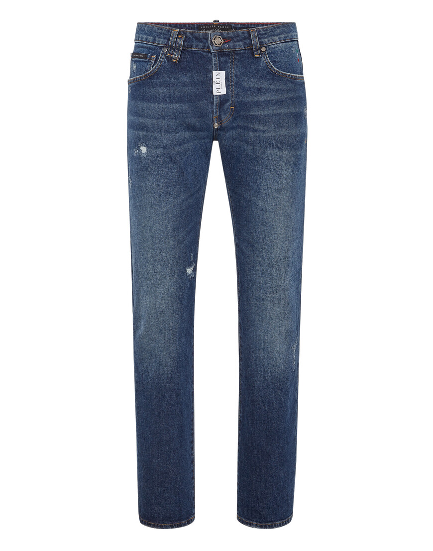 

Джинсы Прямые Philipp Plein, Синий