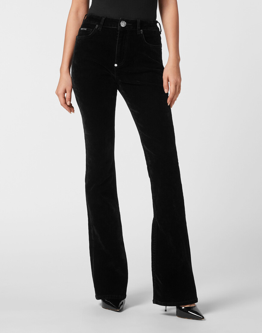 джинсы клеш  FADC-WDT2676-PDE004N_02VV фотография