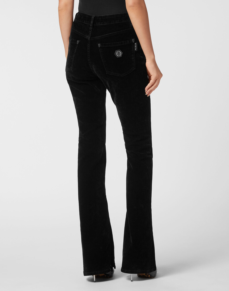 джинсы клеш  FADC-WDT2676-PDE004N_02VV купить с доставкой