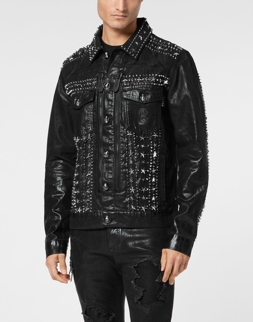 

Джинсовая Куртка Philipp Plein, Черный