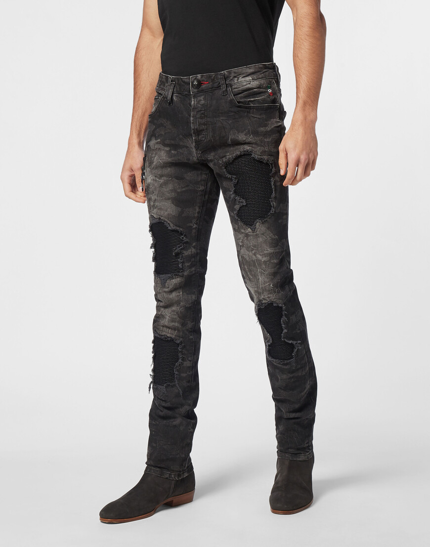 

Джинсы Прямые Philipp Plein, Черный