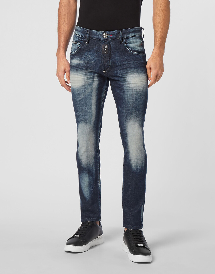 

Скинни Philipp Plein, Синий
