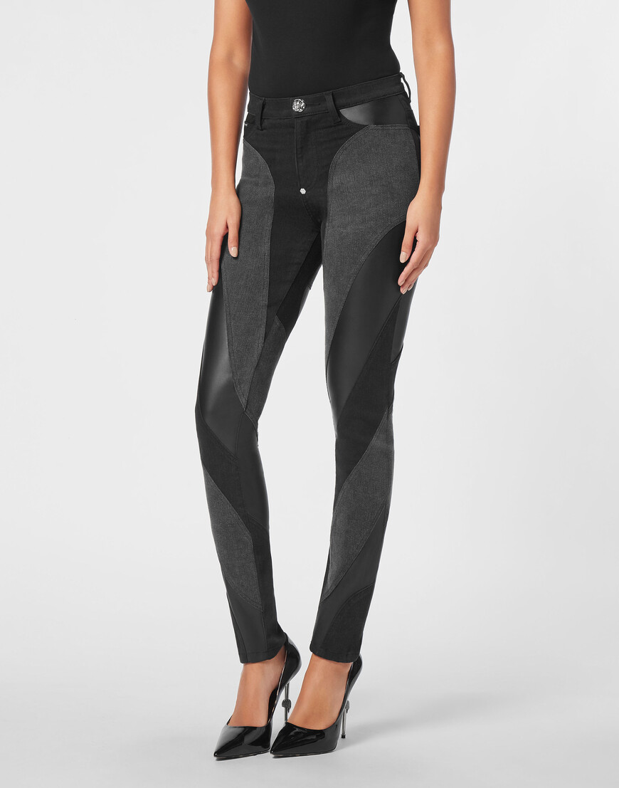 джинсы с высокой посадкой  AADC-WDT2652-PDE004N_02 фотография