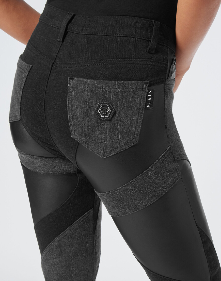 джинсы с высокой посадкой  AADC-WDT2652-PDE004N_02 со скидкой