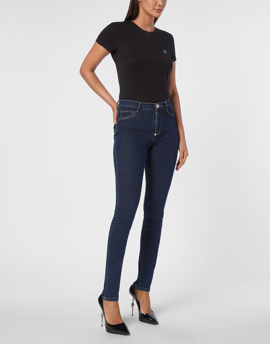 джинсы с высокой посадкой  AADC-WDT2663-PDE004N_07DP по низкой цене